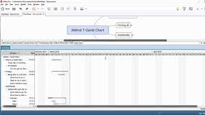 How To Print A Gantt Chart In Xmind 7 Pro