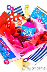 28 date night gift basket or box ideas