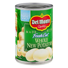 del monte whole new potatoes nutrition