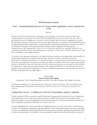 MBA Dissertation Proposal Example efoza com personal statement manager cv