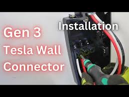 Tesla Wall Connector Installation Gen