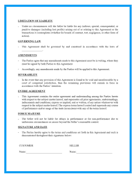 free s contract template for