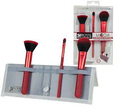 red brush kit makeup brush set