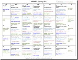 January 2014 Monthly Meal Plan Confessions Of A Homeschooler
