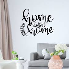 Wall Decals Home Sweet Home Laurel Leaf