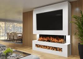 Media Walls Electric Fireplaces