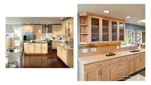 natural maple kitchen cabinets photos