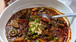 en and andouille sausage gumbo