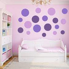 Purple Polka Dot Wall Decal Pack