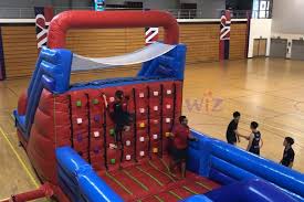 Inflatable Rock Wall Carnival Wiz