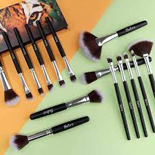 makeup brush set solve 32 pieces professional makeup brushes wooden handle cosmetics brushes foundation concealer powder face eye make up brushes