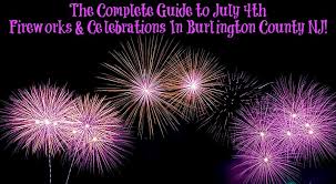july 4th fireworks in burlington county