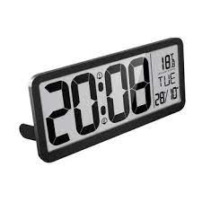 lcd wall clock with alarm large screen