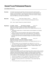 Samples Of Resume Summary Magdalene Project Org