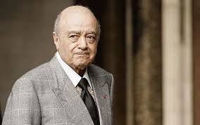 It was at his knee that mohamed first learned the rules of being a successful businessman. Mohamed Al Fayed Sells Harrods To Qatari Royal Family For 1 5 Billion