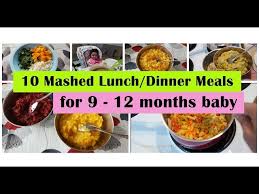 months baby food recipes