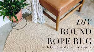 diy round rope rug collective gen