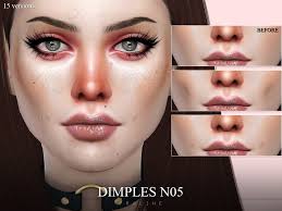 the sims resource dimples n05