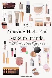 amazing high end free makeup brands
