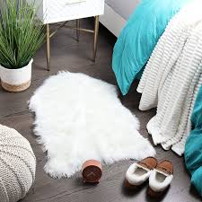 soft faux fur sheepskin rug