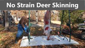 ez deer skinning station rack