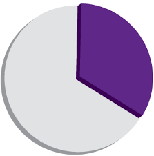 One Third Pie Graph Related Keywords Suggestions One