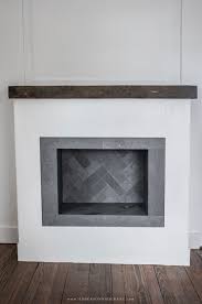 Faux Modern Farmhouse Fireplace