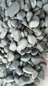tumbled matte garden pebbles natural