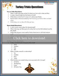 It's like the trivia that plays before the movie starts at the theater, but waaaaaaay longer. Thanksgiving Trivia Questions With Printables Lovetoknow