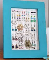 30 diy earring holder ideas to make and