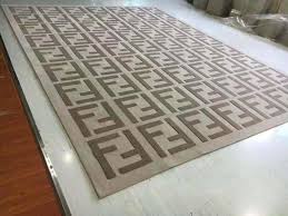 hand tufted wool carpet design for