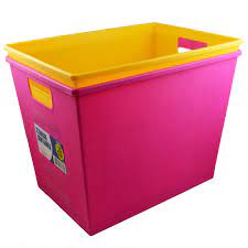 plastic bin bulk case 24