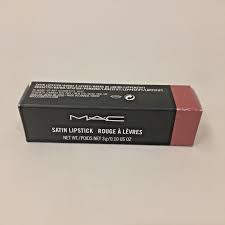 nib mac cosmetics satin lipstick faux