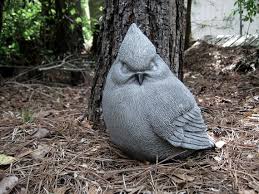 Bird Statue Concrete Bird Outdoor