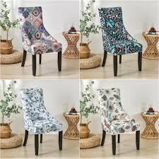 Bohemia Style Chair Cover High Sloping