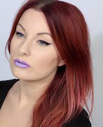 lavender lips purple lipstick