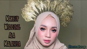 tutorial makeup wedding ala msia by