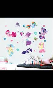 Mermaid Wall Decal Removable Stickers