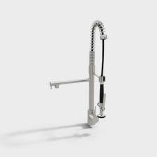 brushed nickel kitchen sink faucet