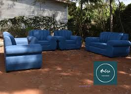 well done seven seater sofa
