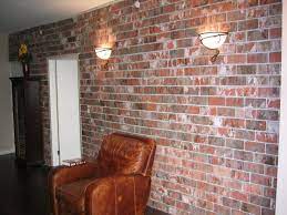 installing an interior brick wall aka