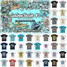 cartoon vector tshirt design bundle