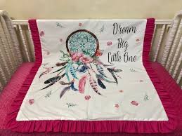 dream catcher baby bedding baby girl