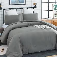 luxlovery grey comforter set queen men