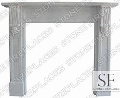marble fireplace mantel cast stone