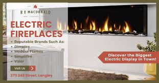 Warm Ambiance Of An Electric Fireplace
