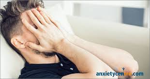 burning skin on face anxiety symptoms