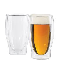 Steady Temp Double Wall Beer Glasses