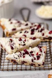 cranberry bliss bars lightened up