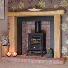 Rustic Wood Fire Surrounds